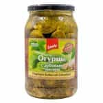 EMELA, Pickled Cucumbers with Oak Leaves, 900ml (Best before 24/09/2027)