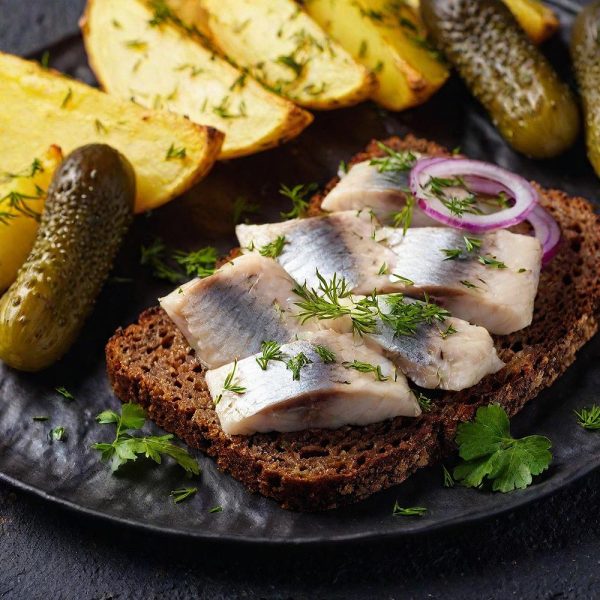 IRBE, "MATJE CLASSIC", Atlantic chunks of herring fillets in oil, in container, 260g (Best before 15/10/2025) - Image 2