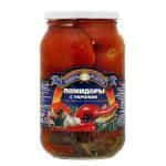 MOTHER-IN-LAW'S RECIPES, Pickled  Tomatoes with dill and garlic in Nezhinsky style, no vinegar and preservatives added, 900ml (Best before 01/08/2026)
