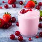 KOUKAKIS, Multi-Awarded Kefir with Strawberries, Sour Cherries & Raspberries, with Stevia, Sugar-Free, 330ml (Best before 05/08/2026) - Image 3