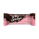SVALYA, Cream Cheese bar with Strawberry, coated in Belgium chocolate, 40g (Best before 05/12/2025)