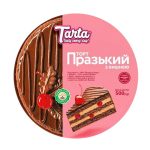 TARTA, Cake "Prague" with sour cherry frozen, 500g (Best before 30/03/2026))