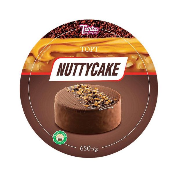 TARTA, Cake “Nuttycake”, Frozen, Large 650g size, (Best before 30/03/2026) - Image 1