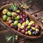 EVGE, Greek Traditional Kalamata & Green Olives, marinated with herbs & spices, spicy, pitted, vacuumed, 450g (Best before 01/10/2026) - Image 2