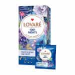 LOVARE, "1001 Nights", Black & Green Tea with Floral-Fruit Blend in 24 individually crafted tea sachets (Best before 08/04/2027)