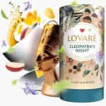 LOVARE, "Cleopatra's Night", Gun Powder Tea with Floral-Fruit Blend, Loose Tea in tube, 80g (Best before 20/05/2027) - Image 2