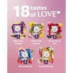 LOVARE, "Great Partea Collection", Gift Set of 90 individually crafted tea sachets in 18 different flavors, 5 tea bags in each variety (Best before 19/04/2026) - Image 2
