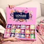 LOVARE, "Great Partea Collection", Gift Set of 90 individually crafted tea sachets in 18 different flavors, 5 tea bags in each variety (Best before 19/04/2026) - Image 4