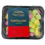 PIERI GUSTI, Tortelloni Tricolore, Handmade, Deep Frozen Fresh Pasta, 500g (Best before 28/04/2026)