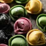 PIERI GUSTI, Tortelloni Tricolore, Handmade, Deep Frozen Fresh Pasta, 500g (Best before 28/04/2026) - Image 2