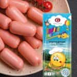GERMES, SMILE FACTORY, Boiled pork sausages, "Detskie", Made in Bavaria, 250g (Best before 06/05/2026)
