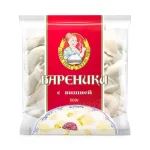 WELL-FED MOTHER IN LAW - KIND MOTHER IN-LAW, Vareniki with Sour Cherry, Latvian, 500g (Best before 28/08/2026)