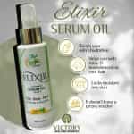 VICTORY, Elixir, Serum Oil, Greek, 100% Natural Ingredients  with Argan Oil, Organic Olive Oil, Grape Seed Oil, Carrot Oil & Vitamin E. For Face, Hair, Body, 100ml - Image 2