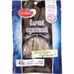 OCTOPUS, Dried Baltic Goby Fish Number 5, ready to eat, Premium Quality, 36g (Best before 26/12/2026)