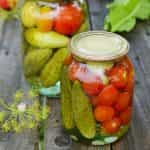 MOTHER-IN-LAW'S RECIPES, Mix of pickled Tomatoes and Cucumbers, PREMIUM Quality, no vinegar and preservatives added, 900ml (Best before 30/08/2027 ) - Image 2