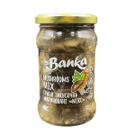 THE BANKA, Mix of Pickled Mushrooms, 300g (Best before 27/01/2027)