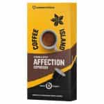 COFFEE ISLAND, Aluminum capsules, ESPRESSO AFFECTION, Strong & Spicy, 10 pieces (Best before 19/03/2027)
