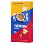 COFFEE ISLAND, Aluminum capsules, ESPRESSO COLOMBIA DULIMA, Single Estate, 10 pieces (Best before 05/04/2027)