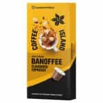 COFFEE ISLAND, Aluminum capsules, ESPRESSO BANOFFEE, Silky & Velvet, 10 pieces (Best before 21/03/2027)