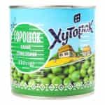 KHUTOROK, Canned Green Peas, Can, 410g (Best before 07/06/2027)