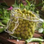 KHUTOROK, Canned Green Peas, Glass, 460g (Best before 10/08/2026) - Image 2