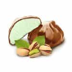 TVERSKOY KONDITER, Zephyr Pistachio-flavored, Glazed in chocolate, 205g (Best before 30/09/2026) - Image 2