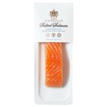 QUEEN HARBOUR, Norwegian Lightly Salted Salmon Fillet, Premium Chilled Atlantic Salmon, 150g (Best before 21/05/2027)