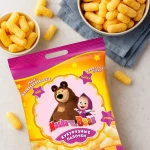 MASHA & THE BEAR, Sweet Corn Sticks, 160g (Best before 01/06/2026) - Image 2
