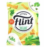 FLINT, Wheat Rye Crisps, with Sour Cream & Herbs Flavor, 50g (Best before 24/12/2026)