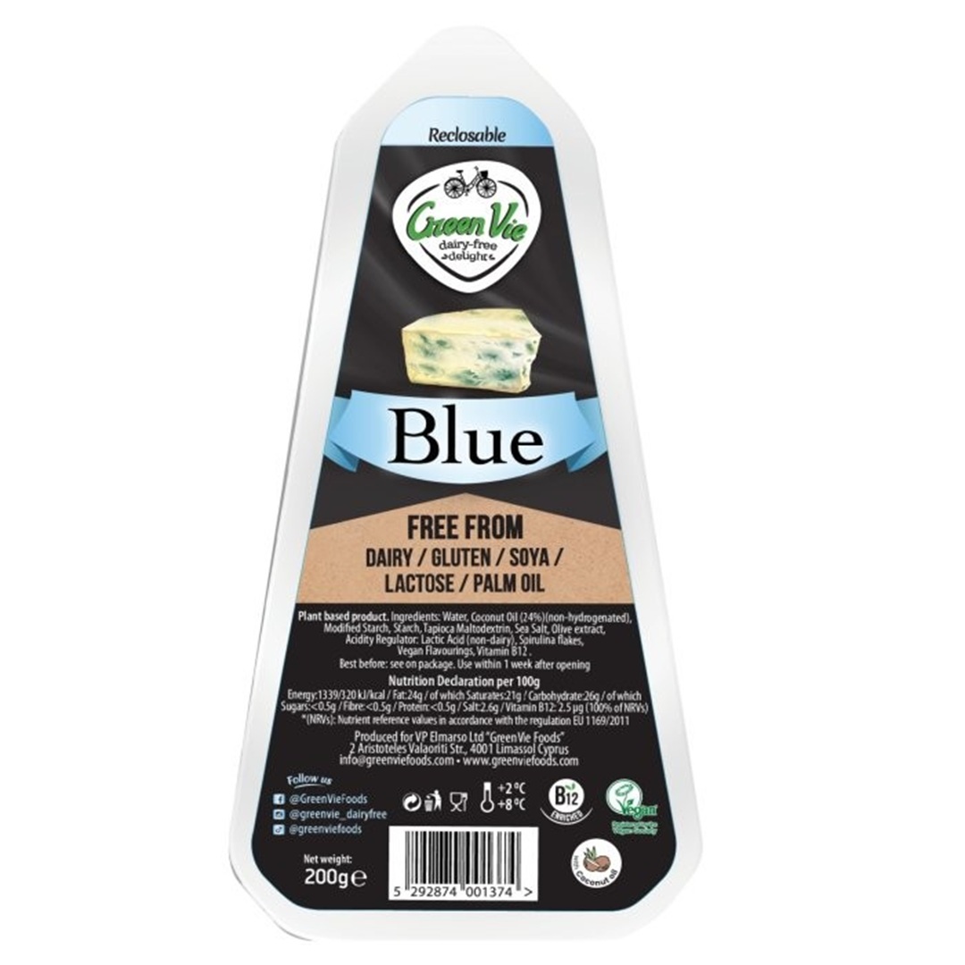 1.6D.1.09 GREEN VIE, Plant Based Cheese with Blue Cheese Flavour, 200g (Best before 26/11/2026) - Image 1