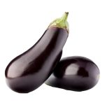 LIOSIS, Globe Eggplants from Greece, 300g-350g